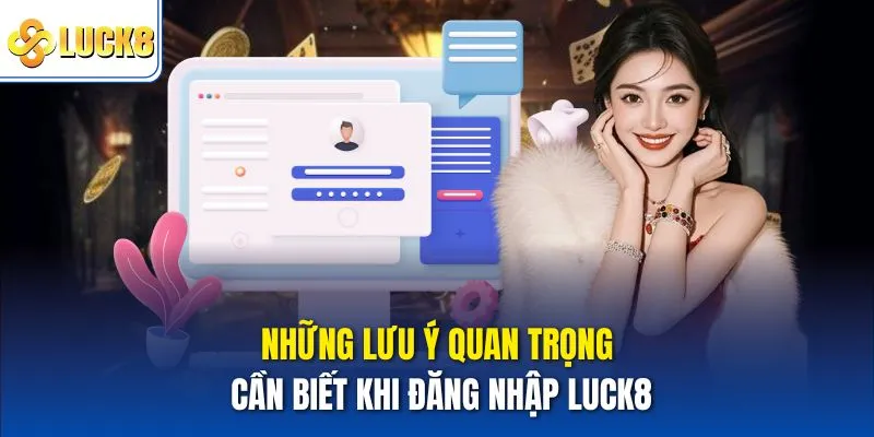 Đăng Nhập Luck8 Nhanh Gọn - Truy Cập Mượt Mà Và Tiện Lợi 3 Những lưu ý quan trọng cần biết khi đăng nhập Luck8