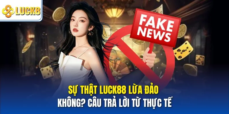 Luck8 Lừa Đảo Hay Không? Đánh Giá Khách Quan Từ Thực Tế 3 Sự thật Luck8 lừa đảo không? Câu trả lời từ thực tế