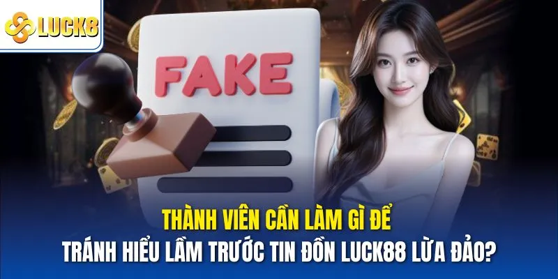 Luck8 Lừa Đảo Hay Không? Đánh Giá Khách Quan Từ Thực Tế 4 Thành viên cần làm gì để tránh hiểu lầm trước tin đồn Luck8 lừa đảo?
